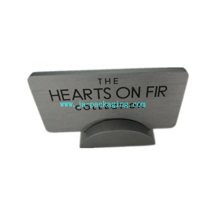 ग्रे एक्रिलिक नाम प्लेट