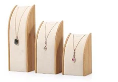 बांस की लकड़ी का हार